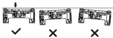 COMFEE CF-XTW09 OU - DIMENSIONI PIASTRA DI MONTAGGIO - 1