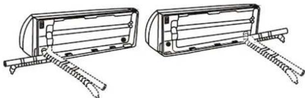 COMFEE CF-XTW09 OU - NOTE ON PIPING ANGLE - 1
