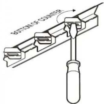BOTTOM OF COUNTER
