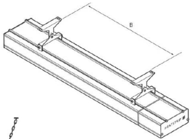 B 100mm HEATSTRIP
