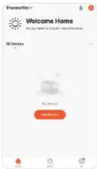 Thermostat Welcome Home All Devices My device My device