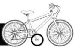 Pazzaz Vivacity 24 inch Wheel Size Kids Hybrid Bike - 4.- FITTING THE PEDALS - 1