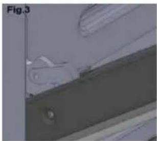 Technika TFS54RC-DRW - Cleaning the oven door / How to remove the oven door - 3