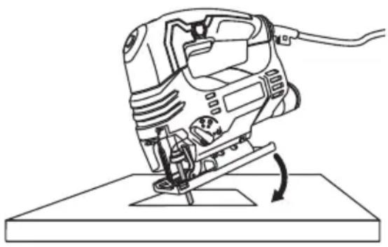 Cocraft HJ 801-T - Plunge cutting - 1
