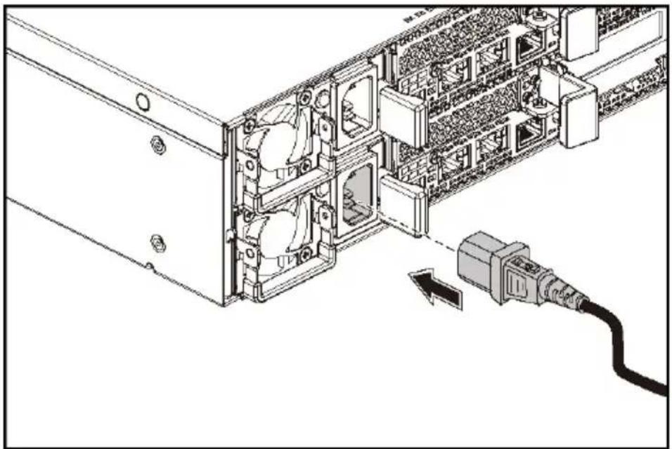 DELL PowerEdge C6300 - 電源ケーブルの接続 - 1