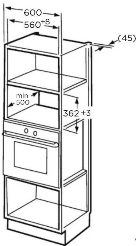 MIDEA MW 20 DI X - Installazione a incasso - 3