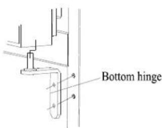 Bottom hinge