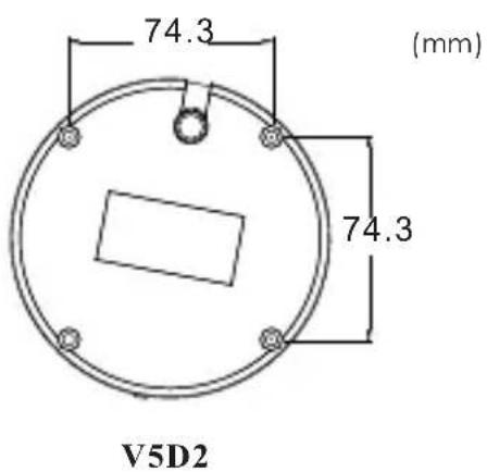 74.3 (mm) 74.3 V5D2