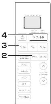 4 3 2 レンタル グルオブン ↑ 型別 スタート▶ 10分 1分 10% プレミット オーブン コンビニ カワもの トースト おで 外は入メンバー 外はつくるみ