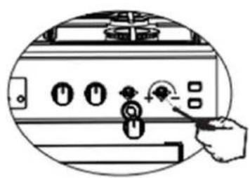Heinner HFSC-SME50SL - Регулювання низької подачі газу для кранів плити: - 1