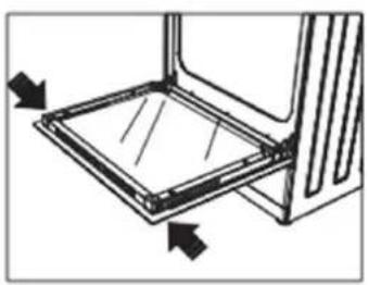 Heinner HFSC-SME50SL - Cleaning and maintenance of the oven's front door glass - 1