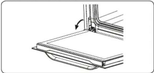 VOX SBM6510B3D - Remoção da Porta do Forno - 1