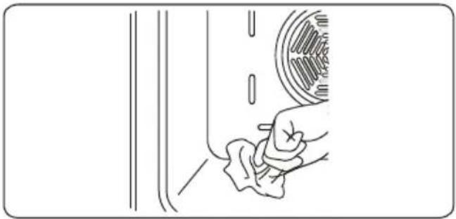 VOX SBM6510B3D - Limpar o Interior do Forno - 1