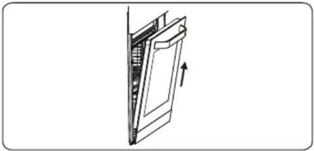 VOX SBM6510B3D - Removal of the Oven Door - 3