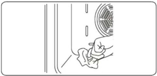 VOX SBM6510B3D - Cleaning the Inside of the Oven - 1