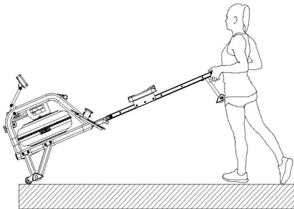 York Fitness WR1000 - Adjustment Guide and Storage - 2