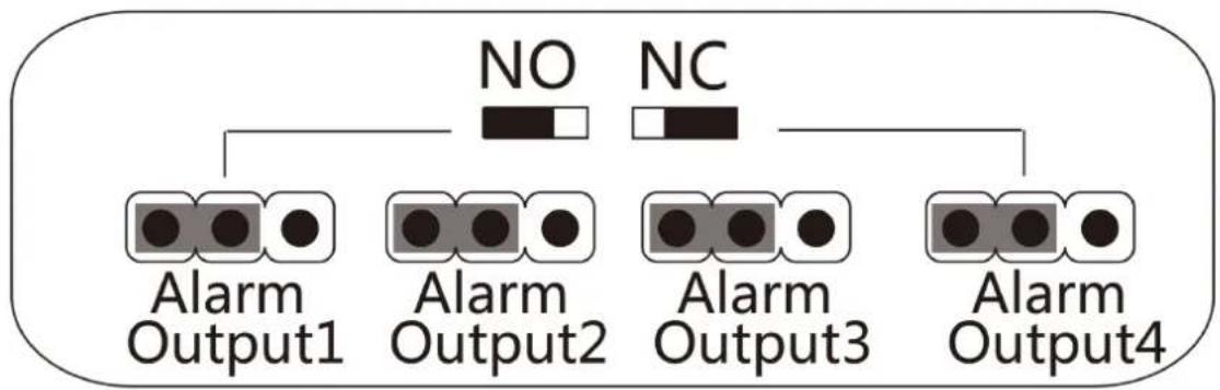Hikvision DS-K2811 - Alarm Relay Output NO Status - 1