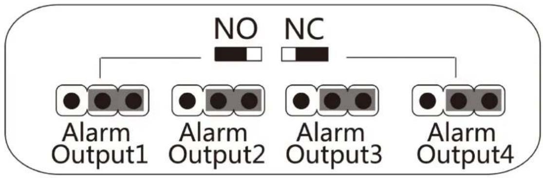 Hikvision DS-K2811 - Alarm Relay Output NC Status - 1