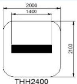 2000 1400 2100 THH2400