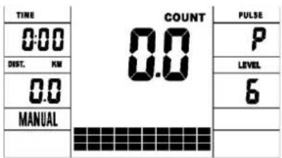 LifeSpan XT-39 - Program: 21 programs as following - 1