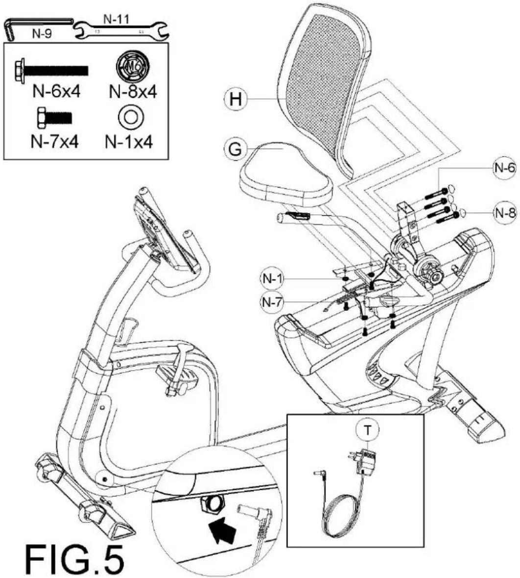 N-9 N-11 N-6x4 N-8x4 N-7x4 N-1x4 H G N-6 N-8 N-1 N-7 T FIG.5