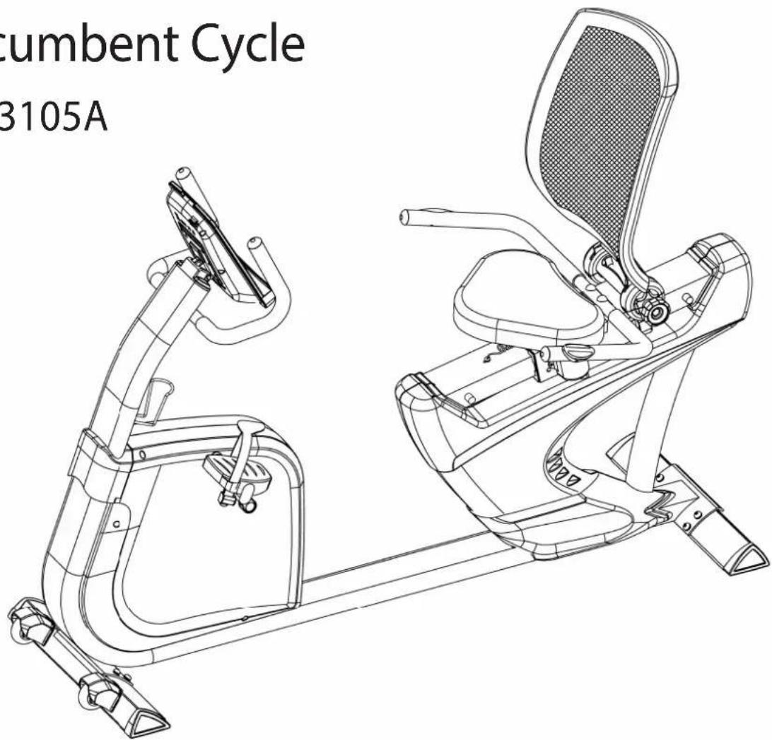 Cumbent Cycle 3105A