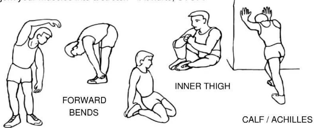 FORWARD BENDS INNER THIGH CALF / ACHILLES