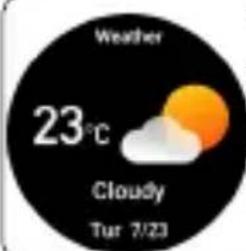 Weather 23°C Cloudy Tue 7/23