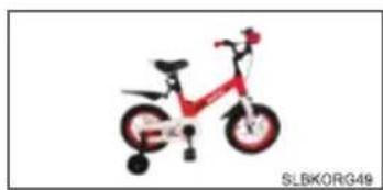 SereneLife SLBKORG69 - SAFE SIZING FOR JUVENILE AND SIDEWALK BICYCLES - 5