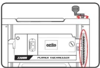 ozito 320MM PURCH THICKNESSER