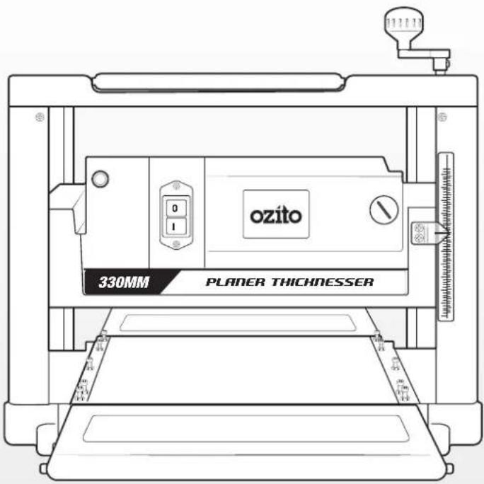 ozito 330MM PLANER THICKNESSER
