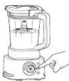 NINJA Foodi CB402ANZ - USING THE POWER BLENDER &amp; PROCESSOR PITCHER WITH FLAT LID &amp; STACKED BLADE ASSEMBLY - 4