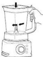 NINJA Foodi CB402ANZ - USING THE POWER BLENDER &amp; PROCESSOR PITCHER WITH FLAT LID &amp; DOUGH BLADE ASSEMBLY - 1