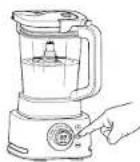 NINJA Foodi CB402ANZ - USING THE POWER BLENDER &amp; PROCESSOR PITCHER WITH FLAT LID &amp; DOUGH BLADE ASSEMBLY - 5