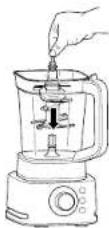 NINJA Foodi CB402ANZ - USING THE POWER BLENDER &amp; PROCESSOR PITCHER WITH FLAT LID &amp; STACKED BLADE ASSEMBLY - 2