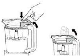 NINJA Foodi CB402ANZ - USING THE POWER BLENDER &amp; PROCESSOR PITCHER WITH FLAT LID &amp; DOUGH BLADE ASSEMBLY - 7