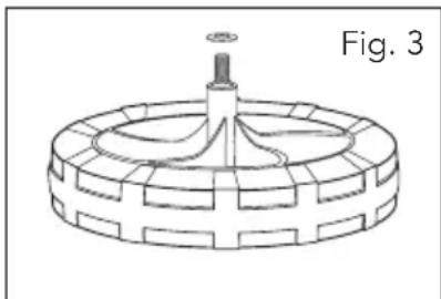 Full Boar FBT-5100U - Fitting the wheels - 3
