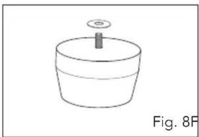 Full Boar FBT-5100U - Fitting the supporting feet - 5