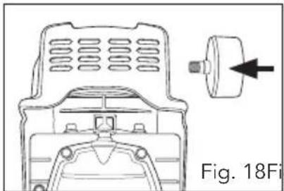 Full Boar FBT-5100U - Fitting the air filter - 2