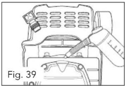Full Boar FBT-5100U - Changing the oil - 3