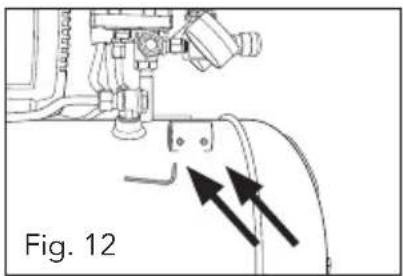 Full Boar FBT-5100U - Fitting the transport handle - 2