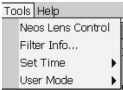 FLIR X6800sc - Tools Menu - 1