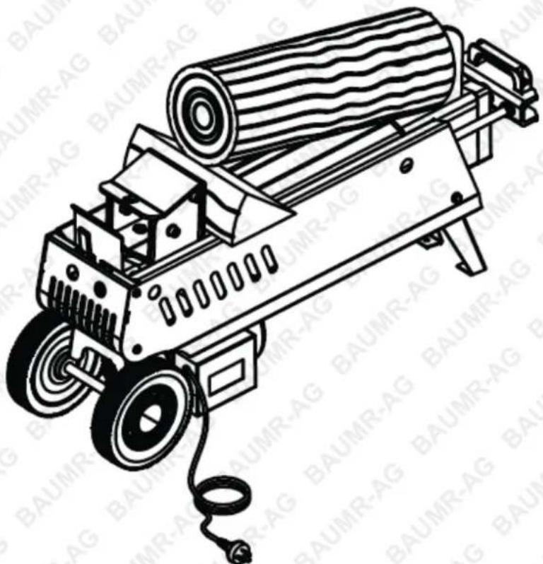 Baumr-AG HPS3800E - Freeing a Jammed Log - 1
