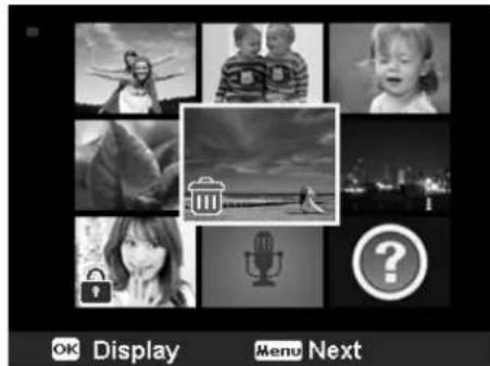 OK Display Menu Next