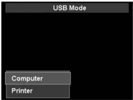 USB Mode Computer Printer