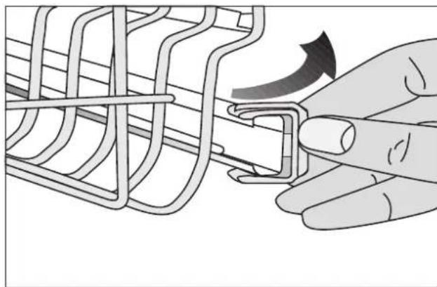 ARC ADW14S - Height setting with empty basket - 1
