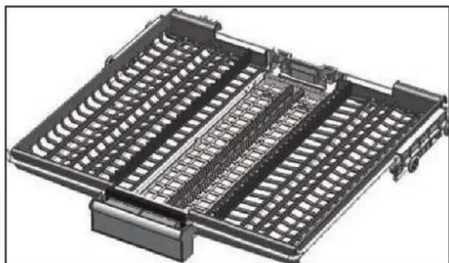 ARC ADW14S - Ceiling cutlery basket - 1