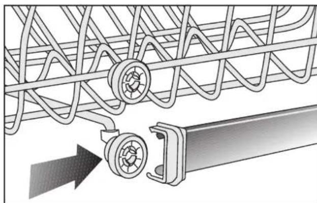 ARC ADW14S - Height setting with empty basket - 3
