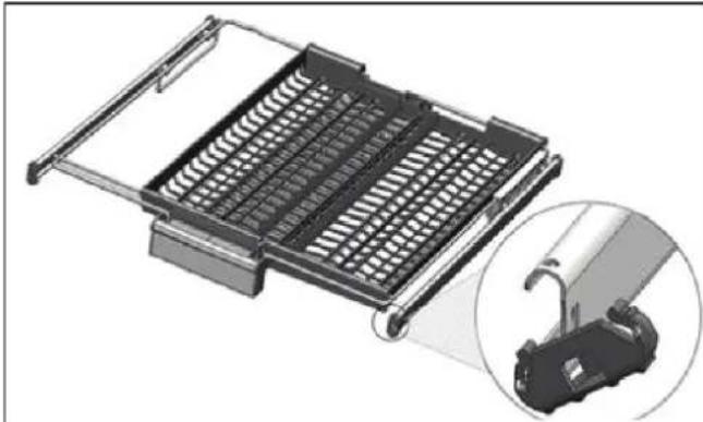 ARC ADW14S - Ceiling cutlery basket - 4