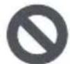 Element EUF14CECS - Meaning of safety warning symbols - 1